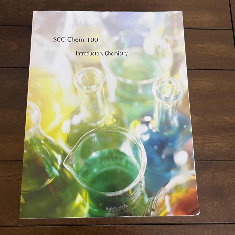 SCC Chem 100 Introductory Chemistry College Book